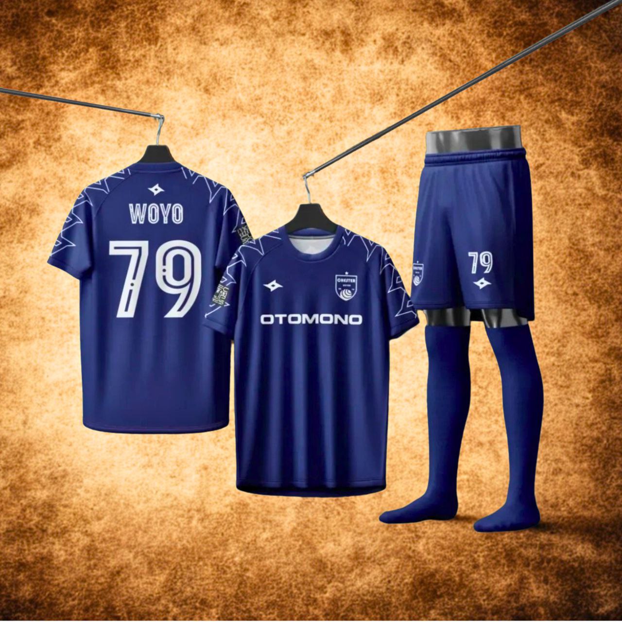 OTOMONO WOYO Edition 2024 Futsal Jersey Set – Premium Performance Kit