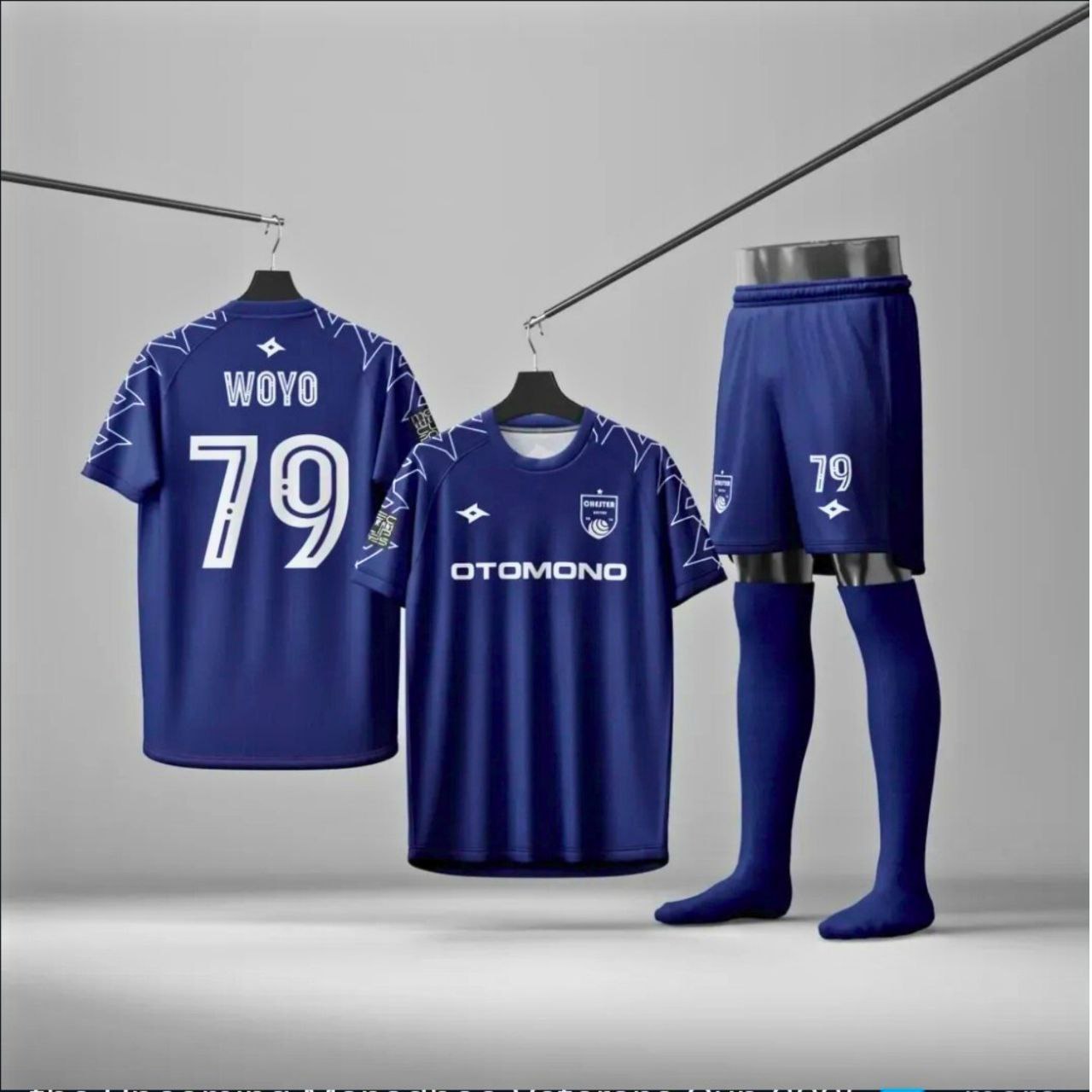 OTOMONO WOYO Edition 2024 Futsal Jersey Set – Premium Performance Kit
