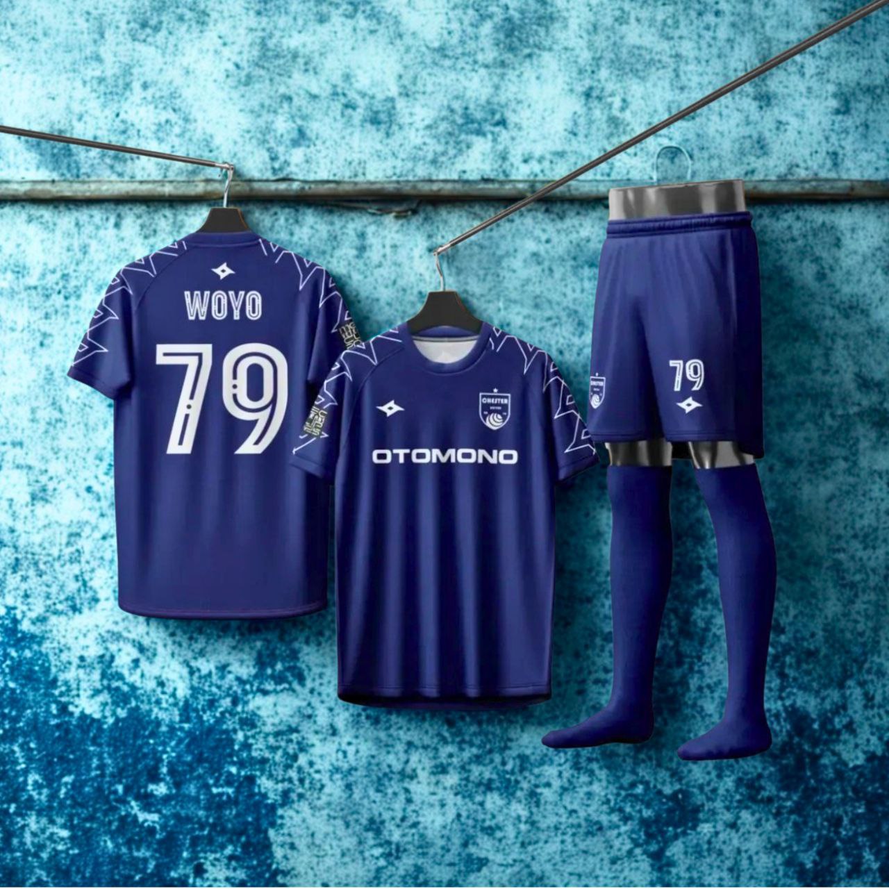 OTOMONO WOYO Edition 2024 Futsal Jersey Set – Premium Performance Kit