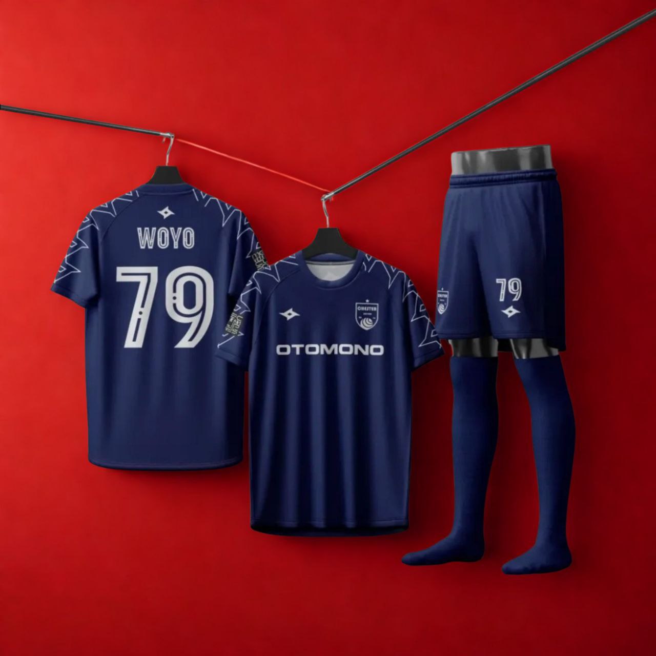 OTOMONO WOYO Edition 2024 Futsal Jersey Set – Premium Performance Kit